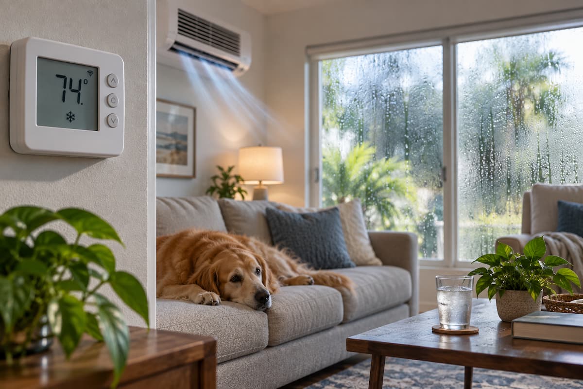 What Causes High Humidity in a House Even When the AC Is On